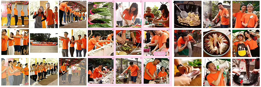 秀美人間四月天、享美食、賞美景、拼業績、我們是歡樂思億歐人